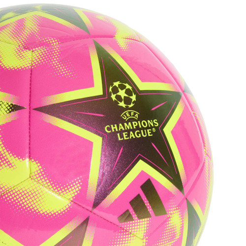 Preview: Adidas Fußball UCL UEFA Champions League 26/27 Club pink/multicolor/lemon Gr. 3, 4, 5